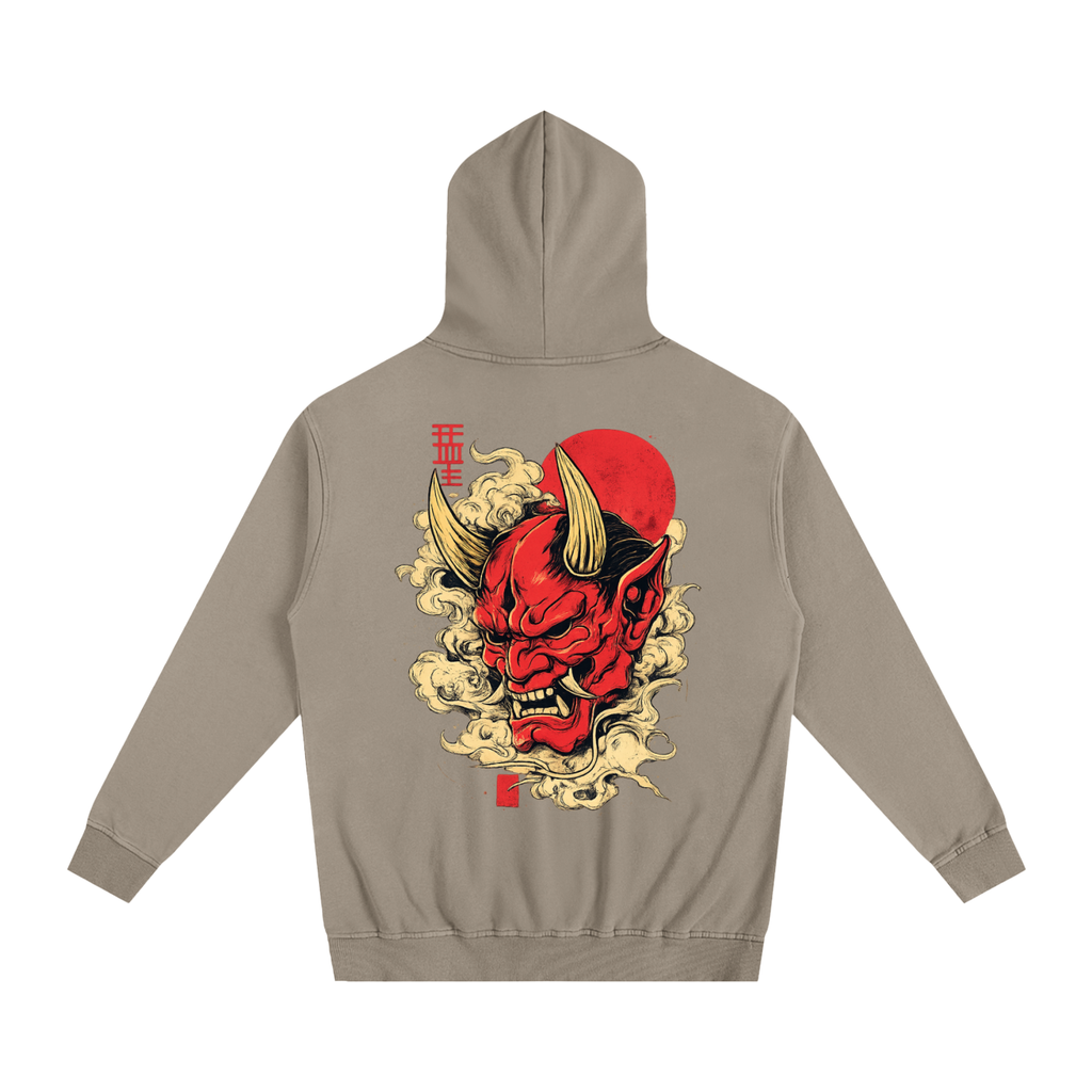 Oni Mask Graphic Hoodie