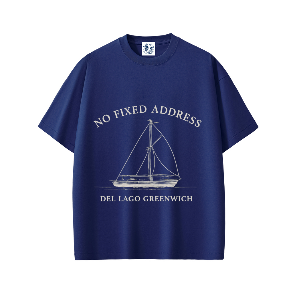 No Fixed Address — Sailboat Graphic Tee