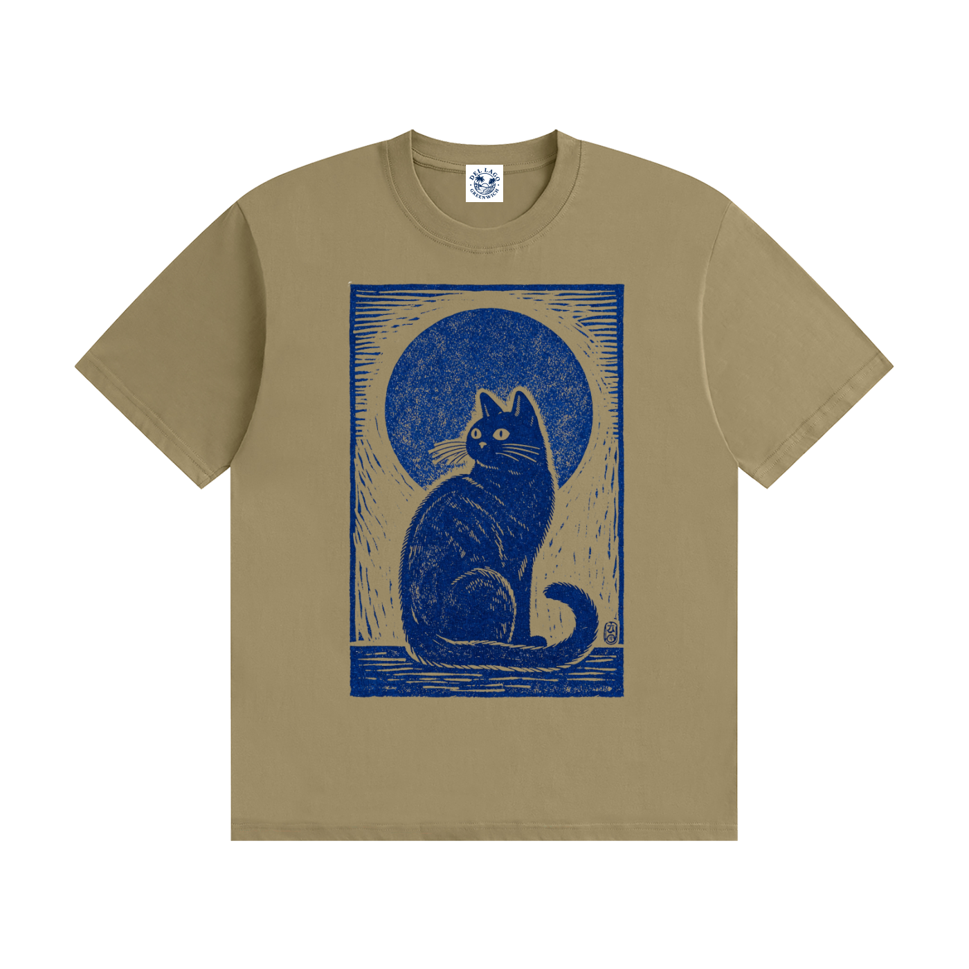 Midnight Cat Graphic Tee