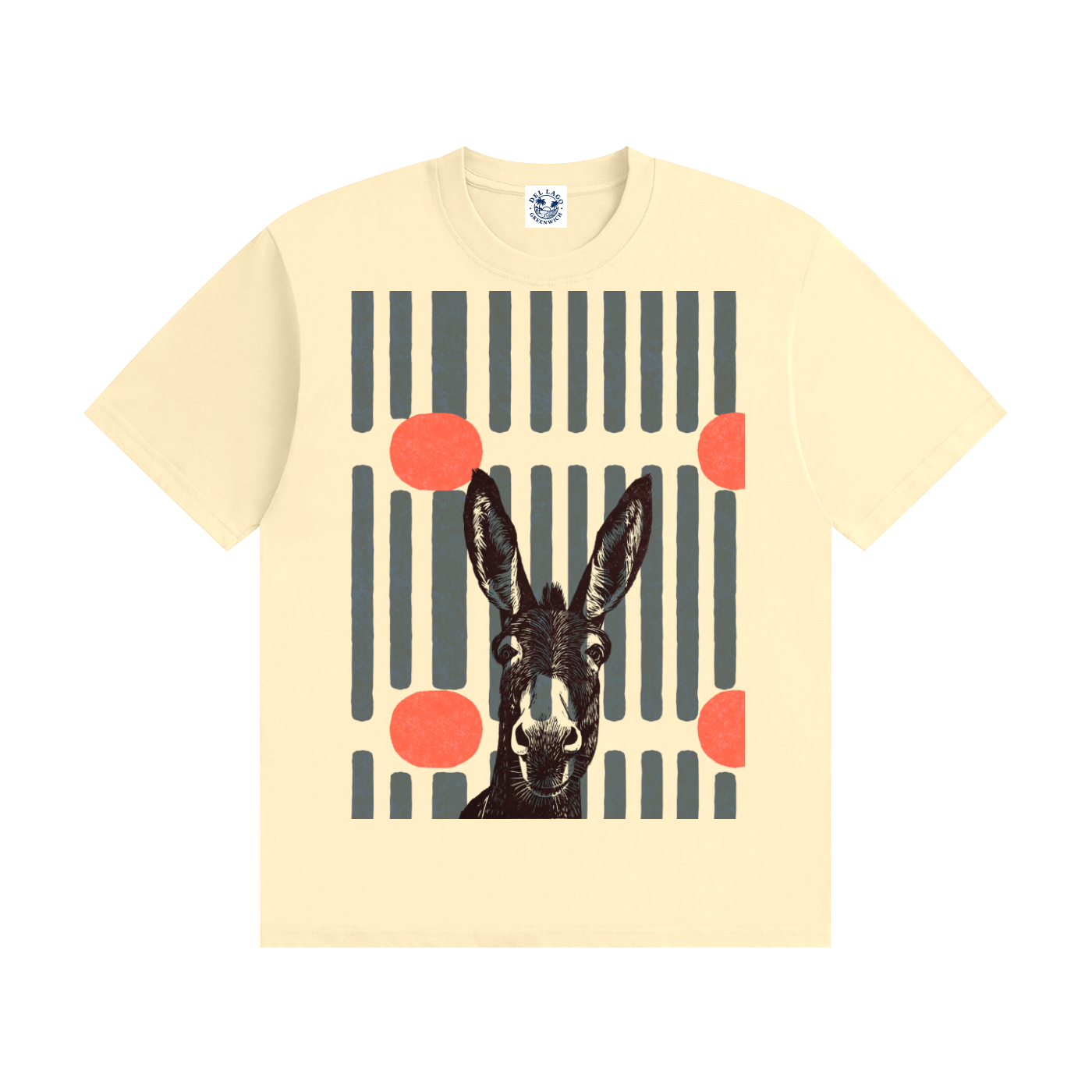 Donkey Grid Graphic Tee