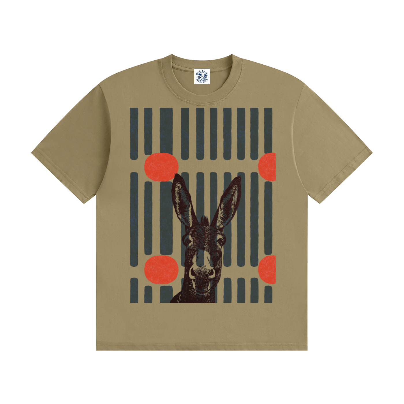 Donkey Grid Graphic Tee
