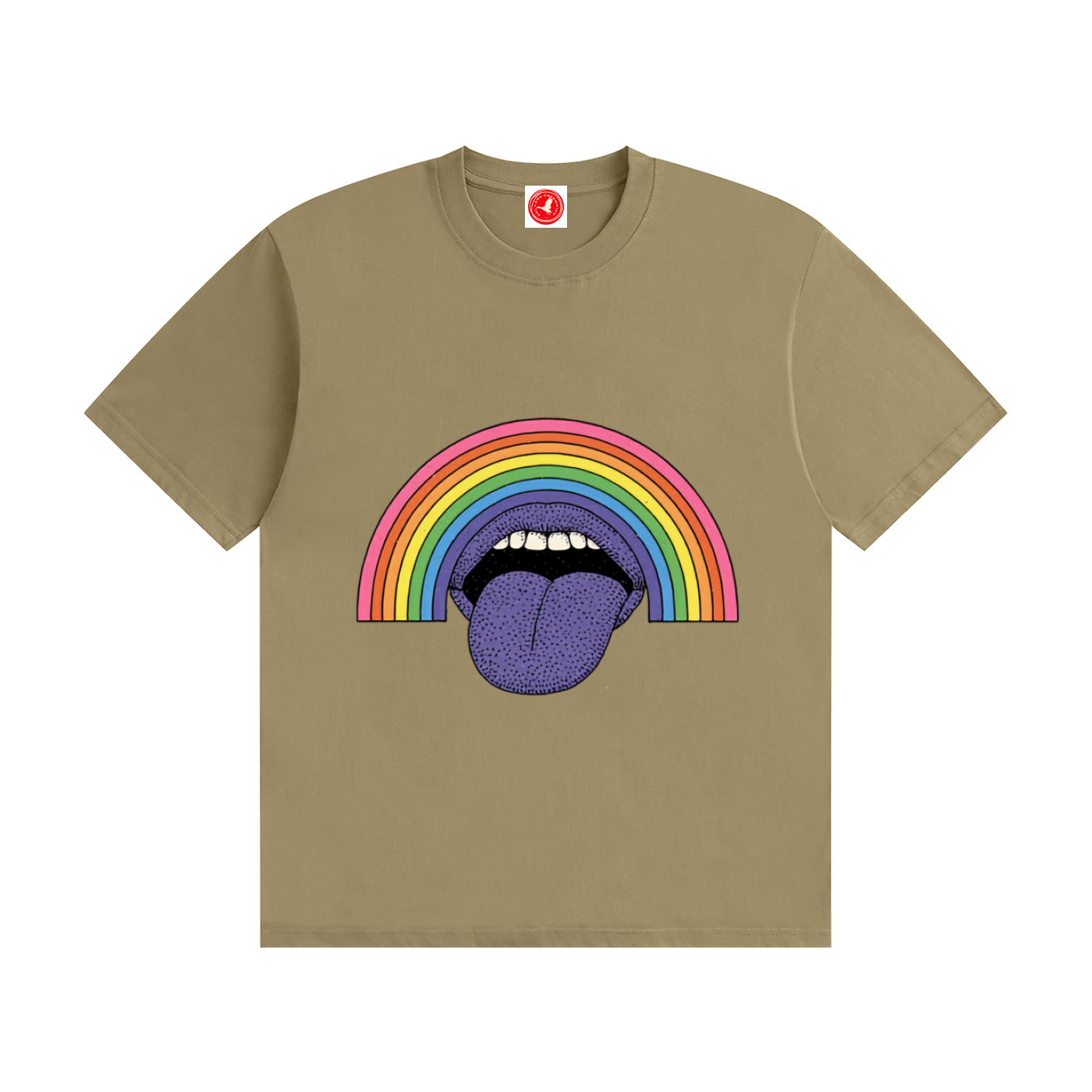 Good Vibes Seamless Cotton T-Shirt