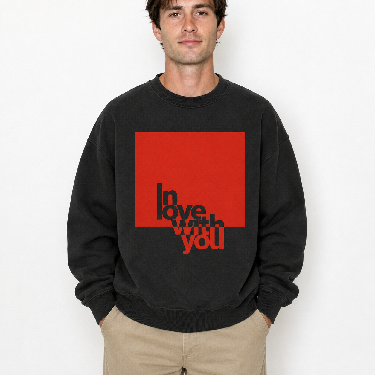Love With You — Heavyweight Cotton Sweatshirt