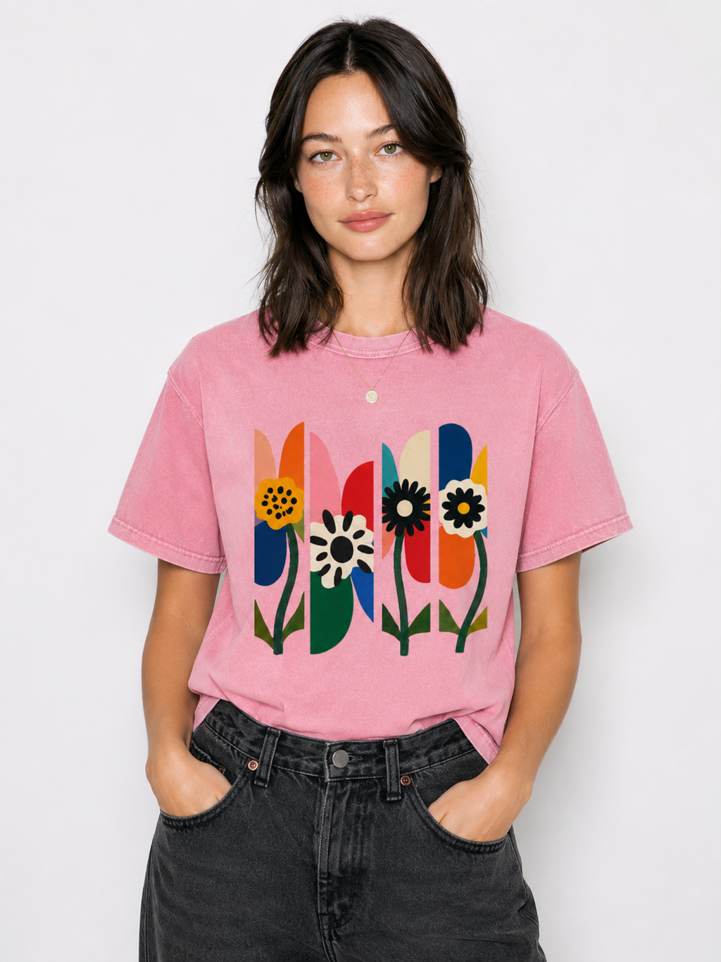 Tall Flowers Tee