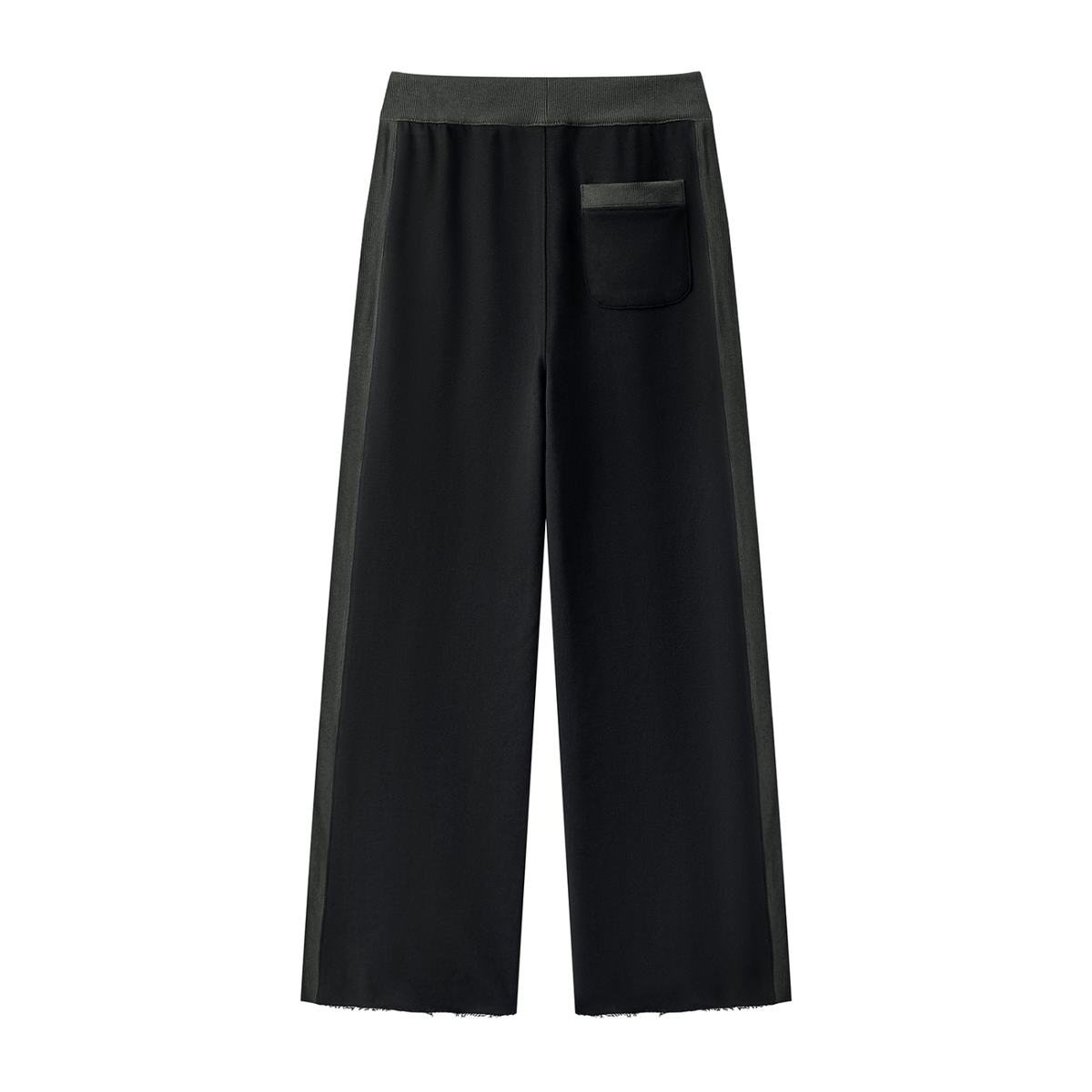 DLG Raw-Hem Wide-Leg Sweatpants
