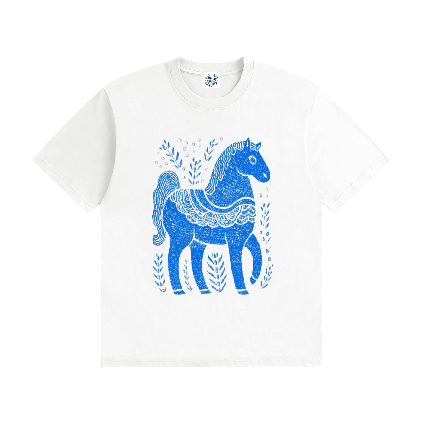 Blue Horse Graphic Tee