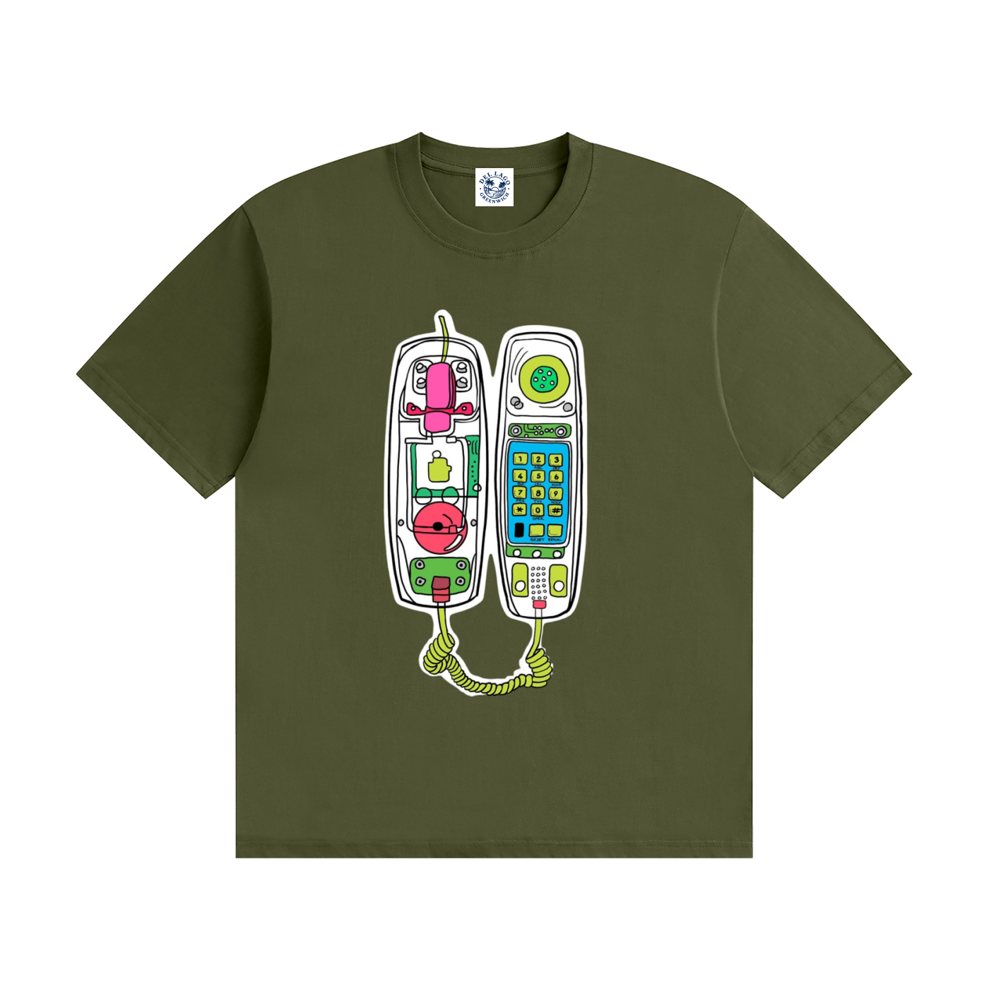 CALL ME — Retro Phone Graphic Tee