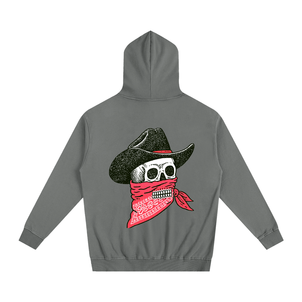Outlaw Skull Graphic Hoodie