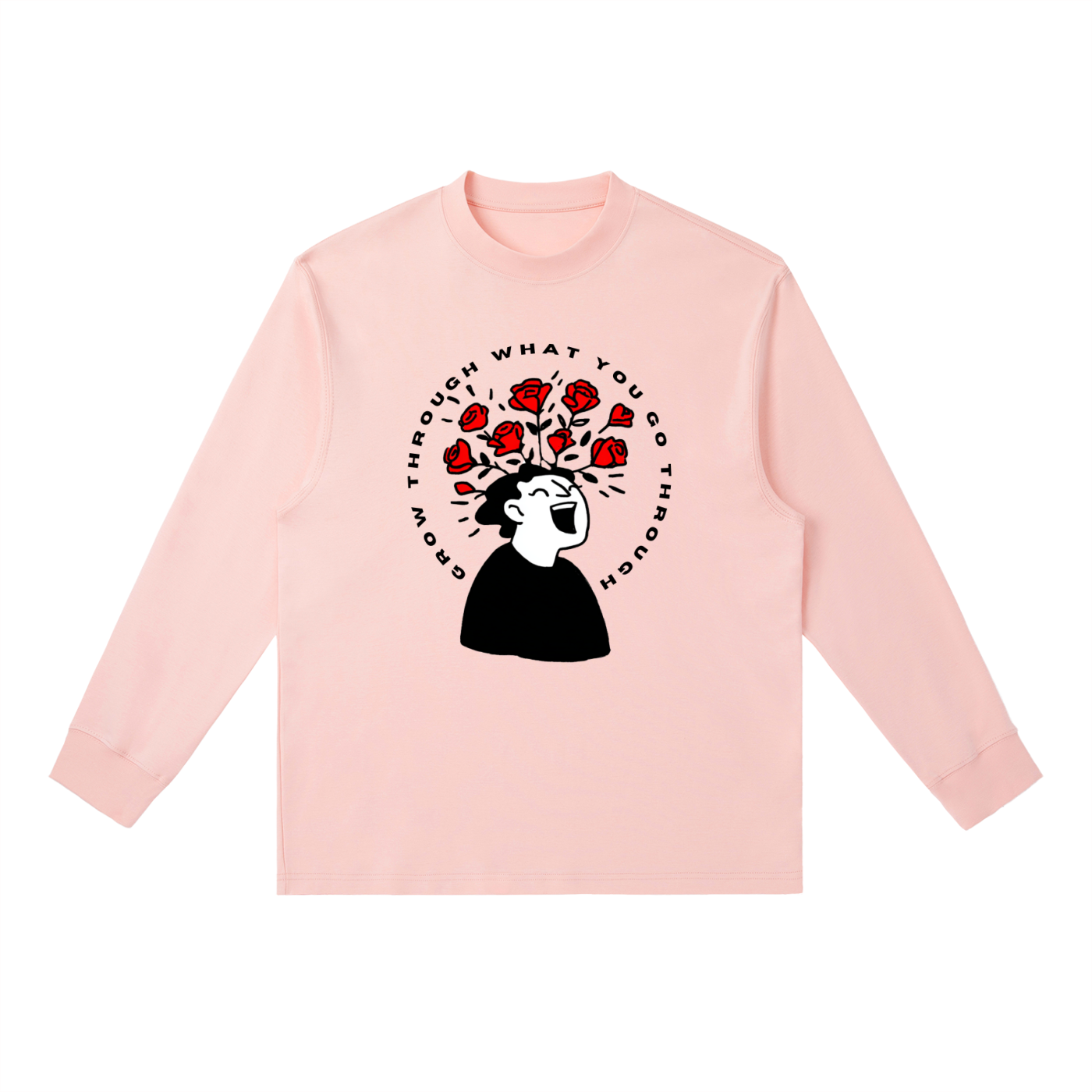 Grow Through Long Sleeve Tee