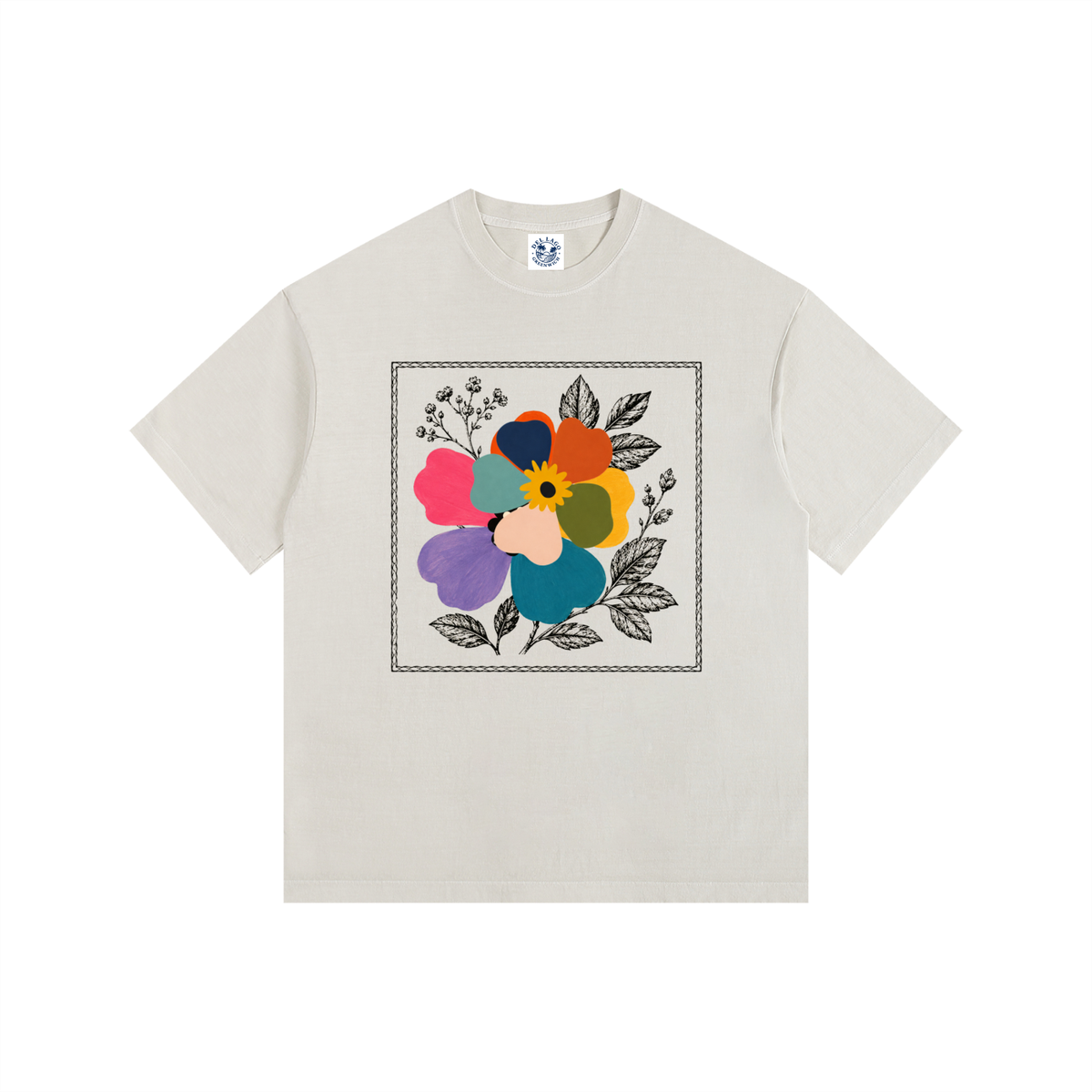 Oddly Pressed Flower Tee