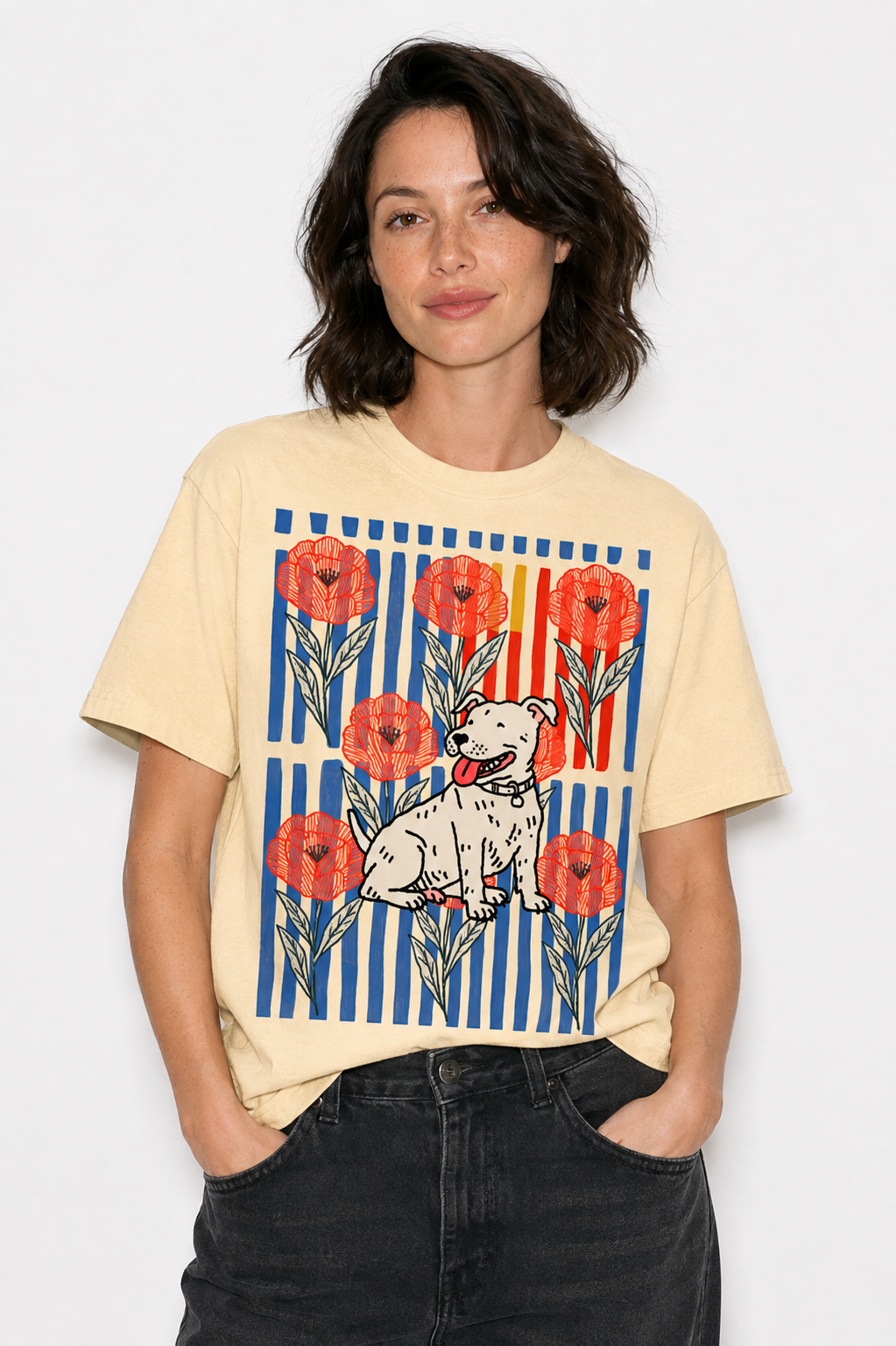 Garden Pup Graphic Tee