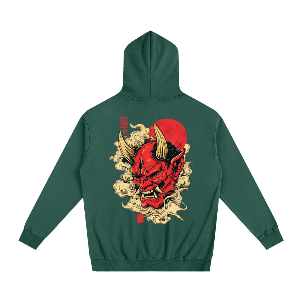 Oni Mask Graphic Hoodie