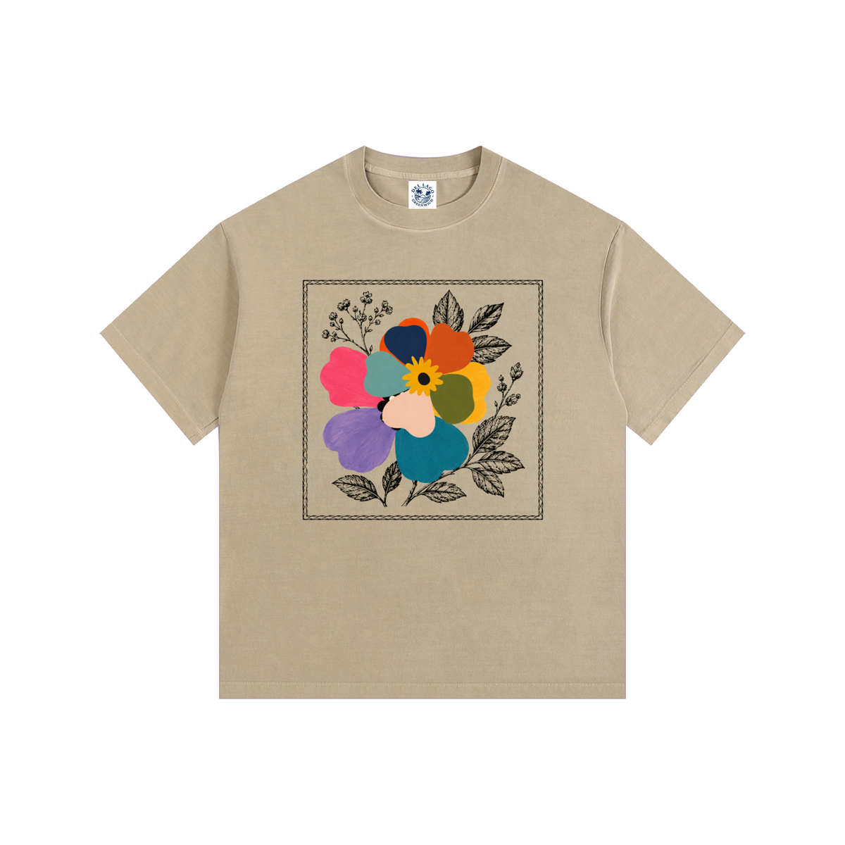 Oddly Pressed Flower Tee
