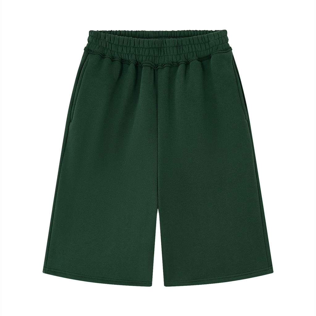 DLG Raw-Edge Fleece Shorts