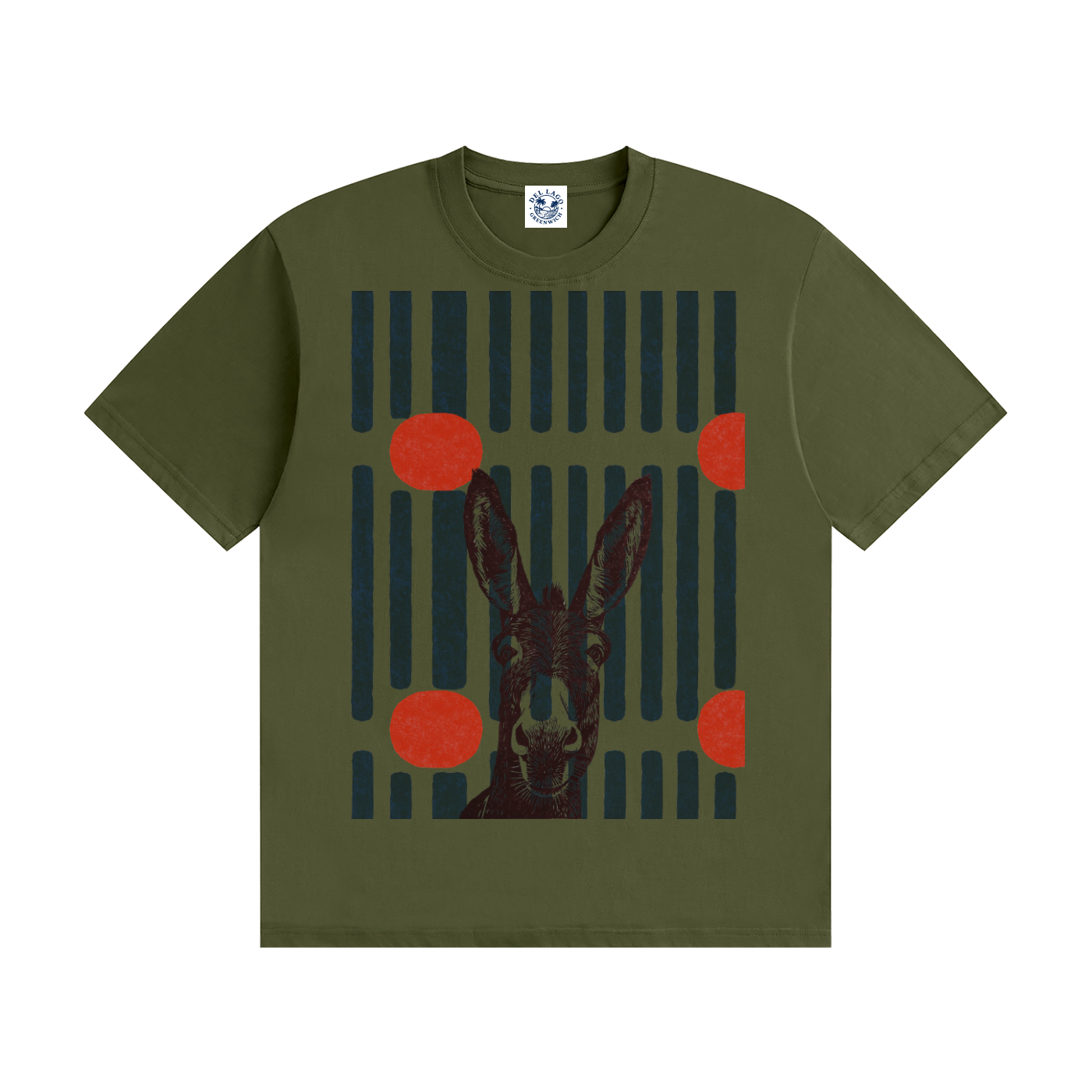 Donkey Grid Graphic Tee