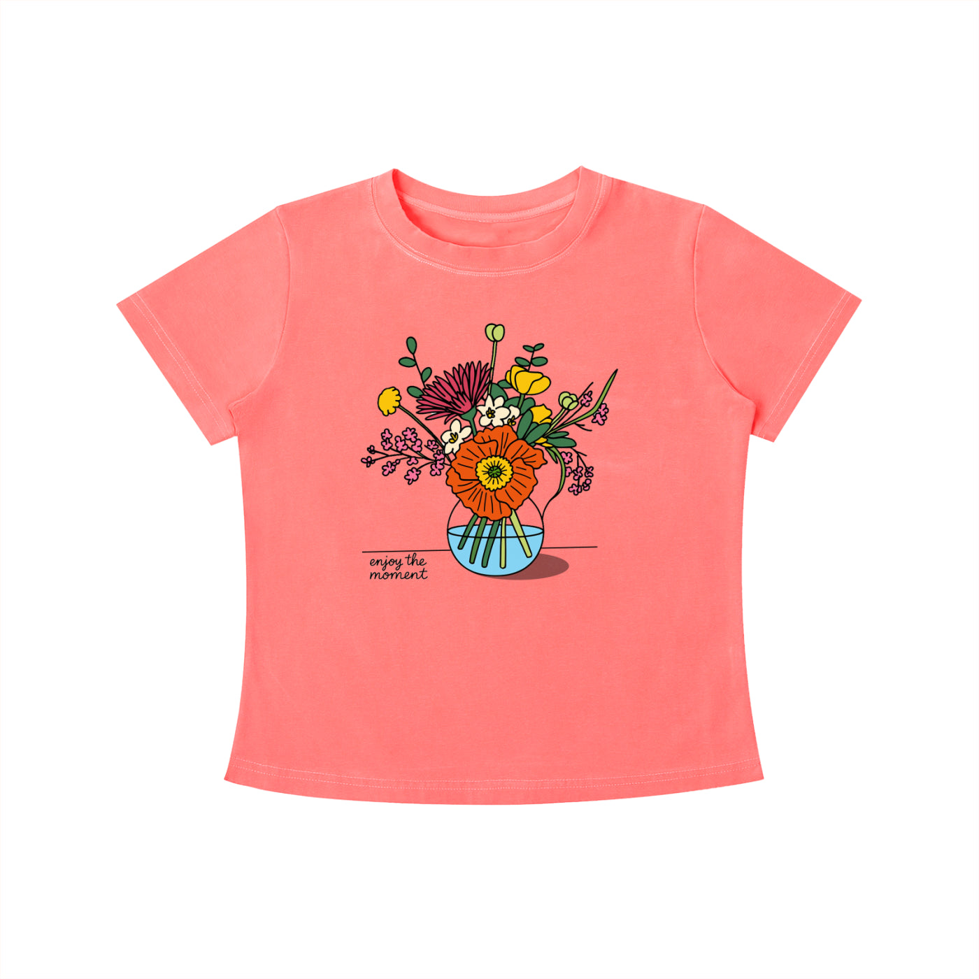 Enjoy the Moment Floral Tee