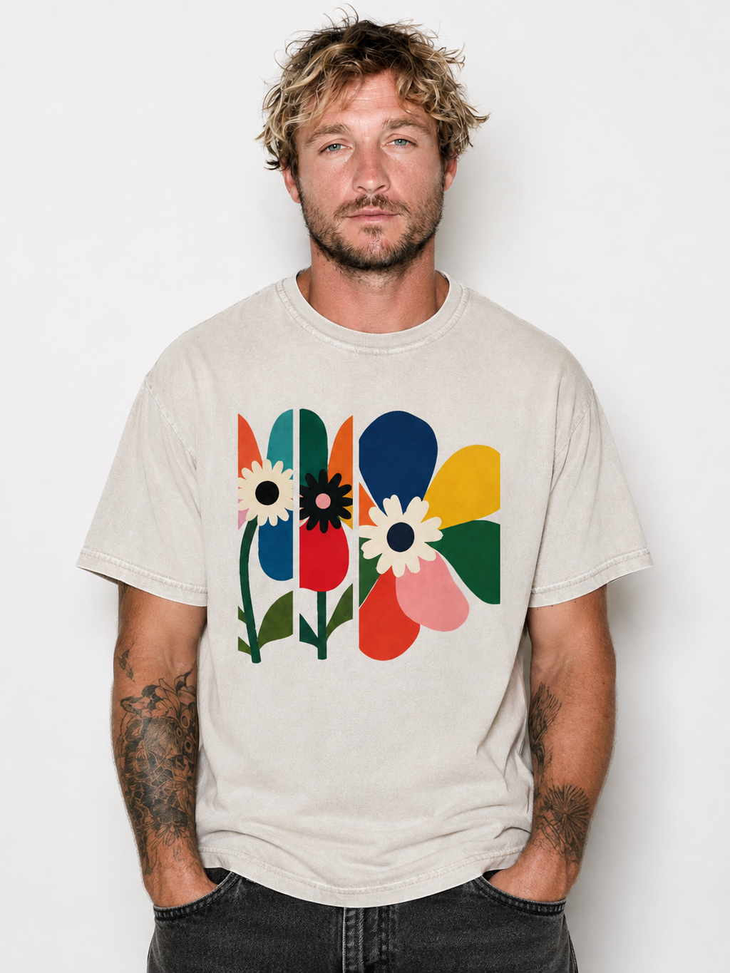 Standing Flowers Tee
