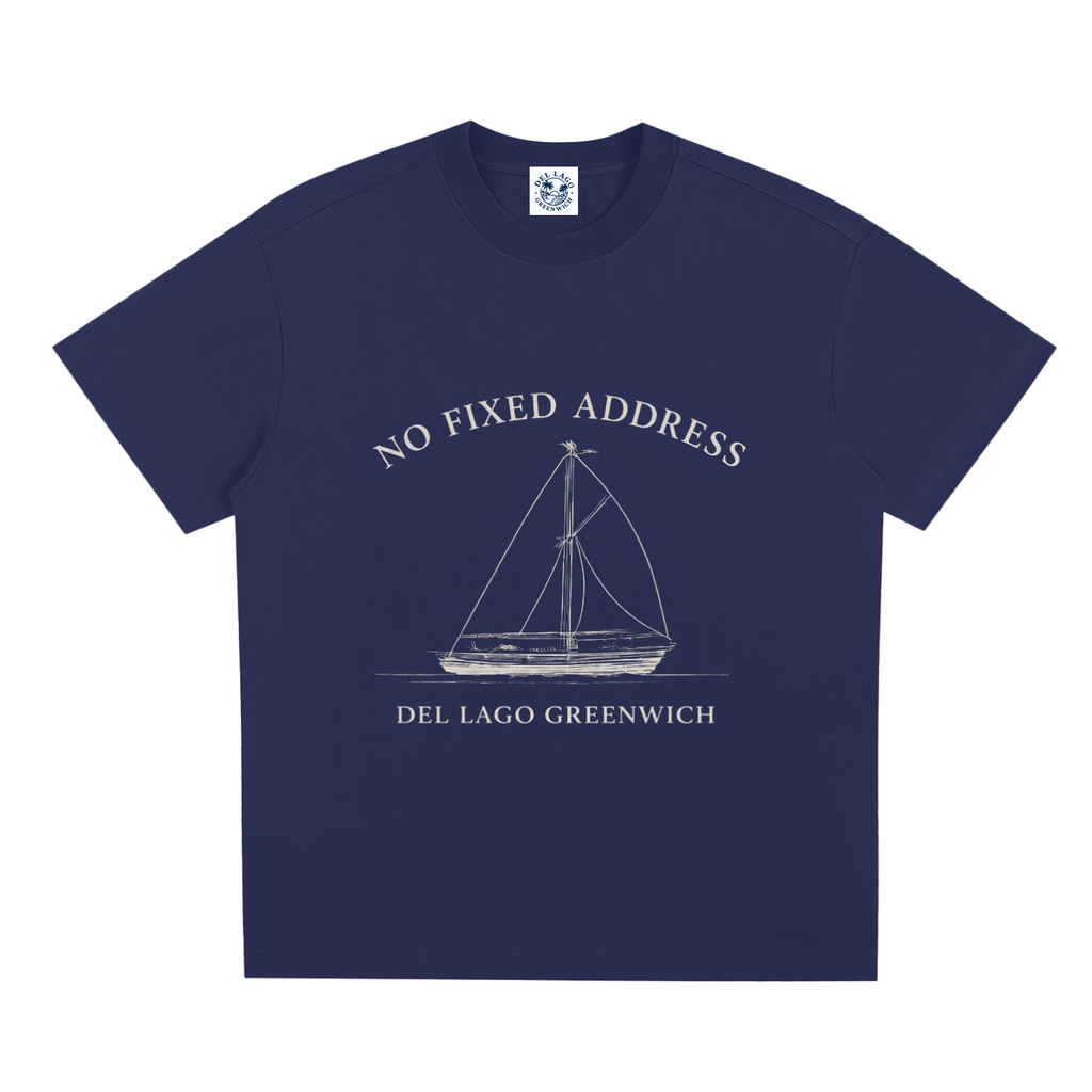 No Fixed Address — Sailboat Graphic Tee