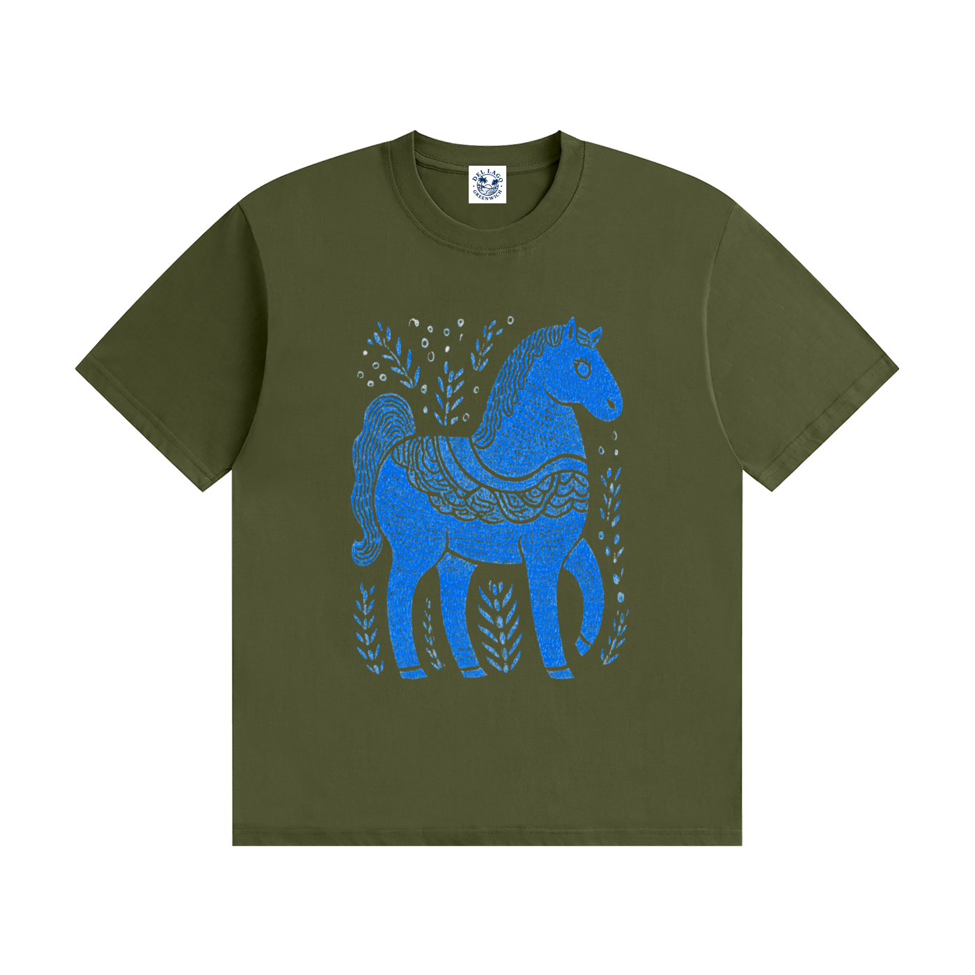 Blue Horse Graphic Tee