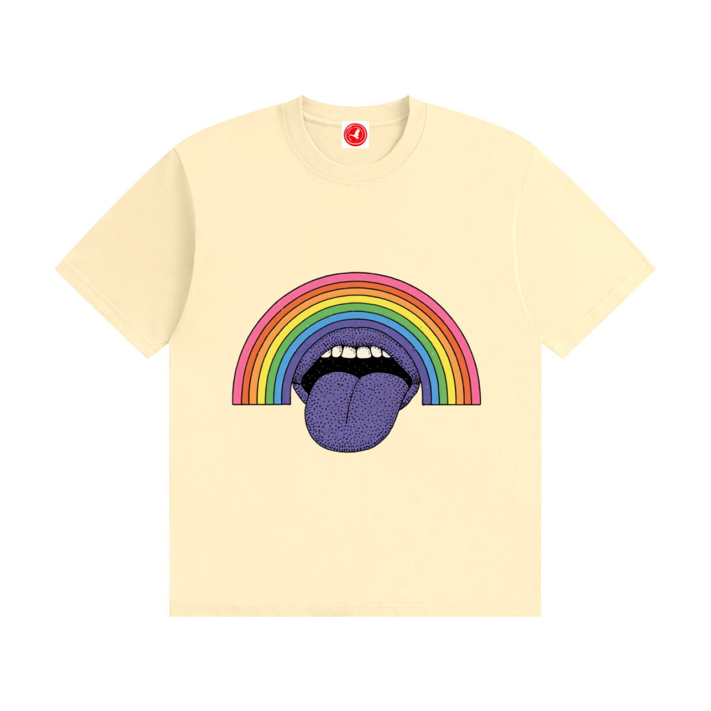 Good Vibes Seamless Cotton T-Shirt