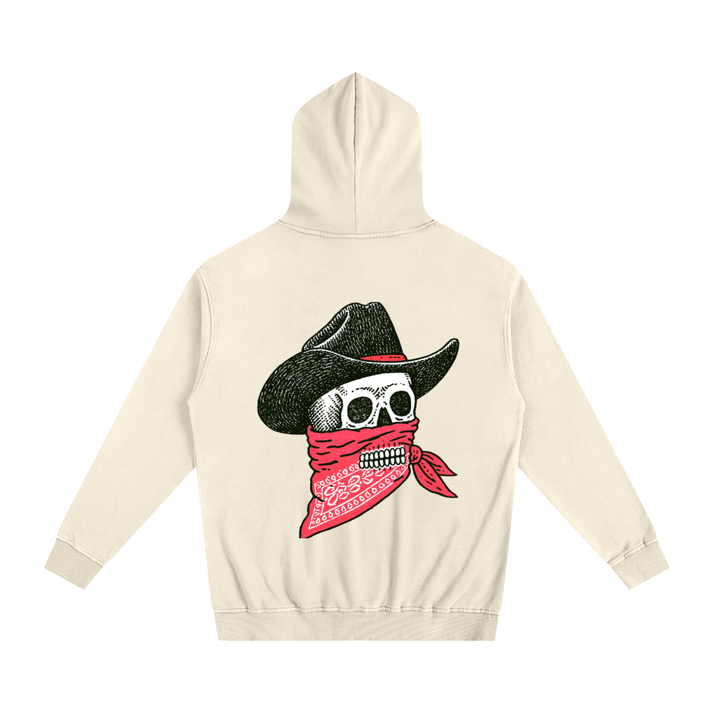 Outlaw Skull Graphic Hoodie