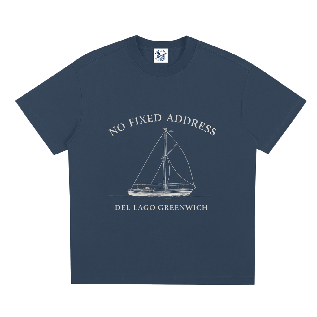 No Fixed Address — Sailboat Graphic Tee
