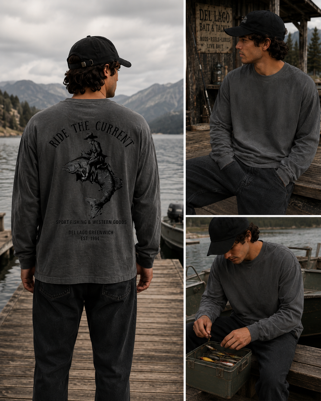 Ride the Current Long Sleeve Tee