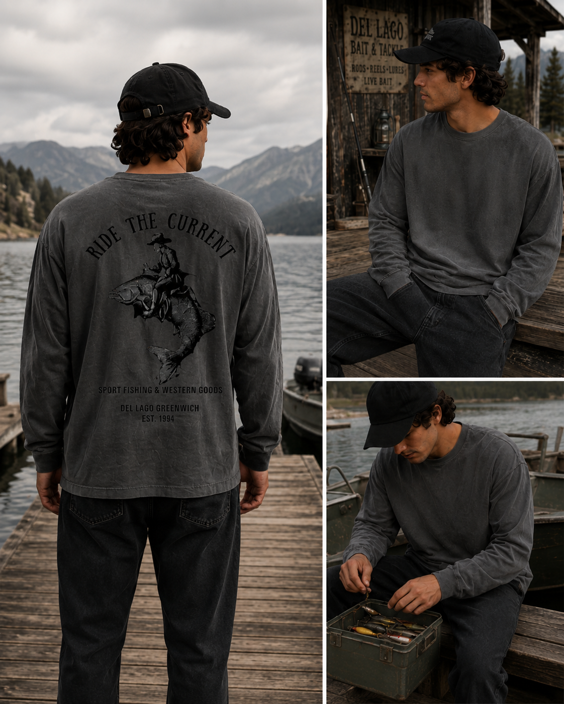 Ride the Current Long Sleeve Tee
