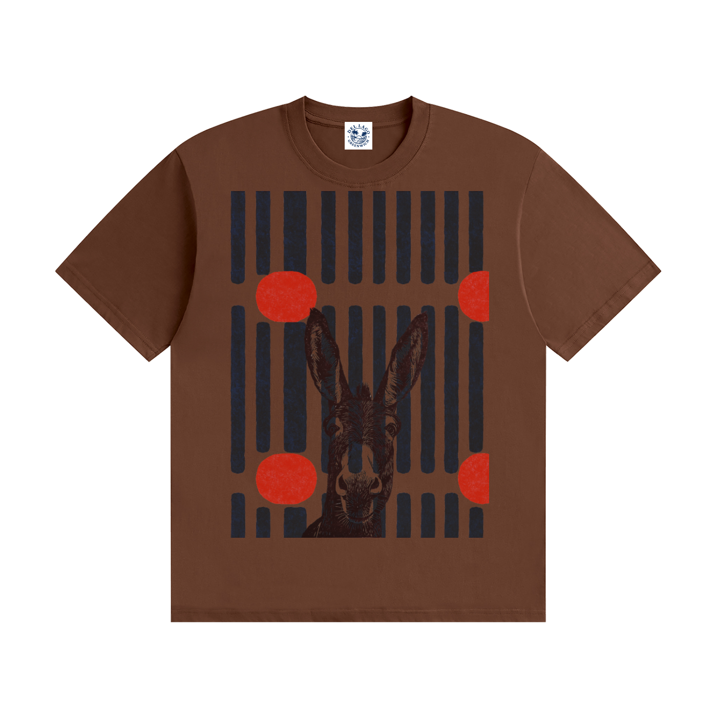 Donkey Grid Graphic Tee
