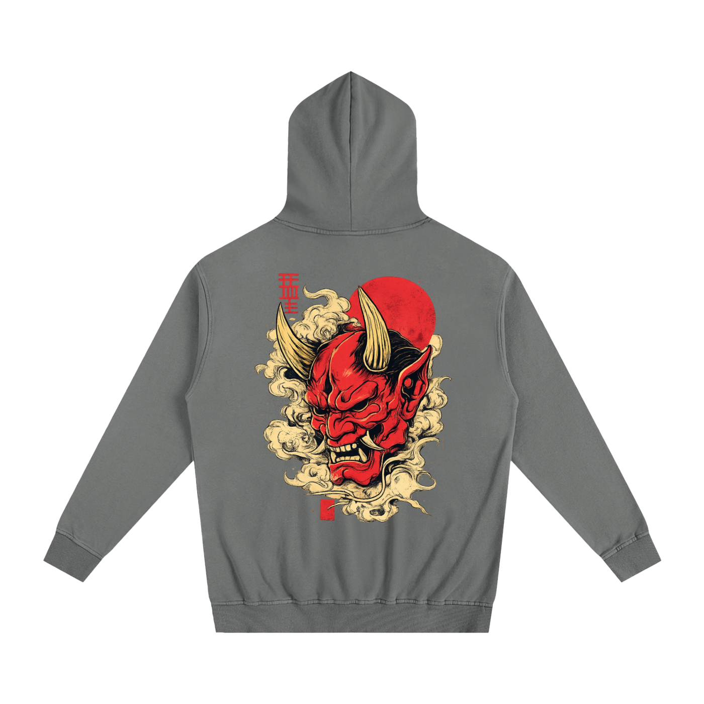 Oni Mask Graphic Hoodie