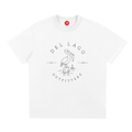 White Pelican graphic t-shirt featuring original coastal bird artwork inspired by beach living and nature.