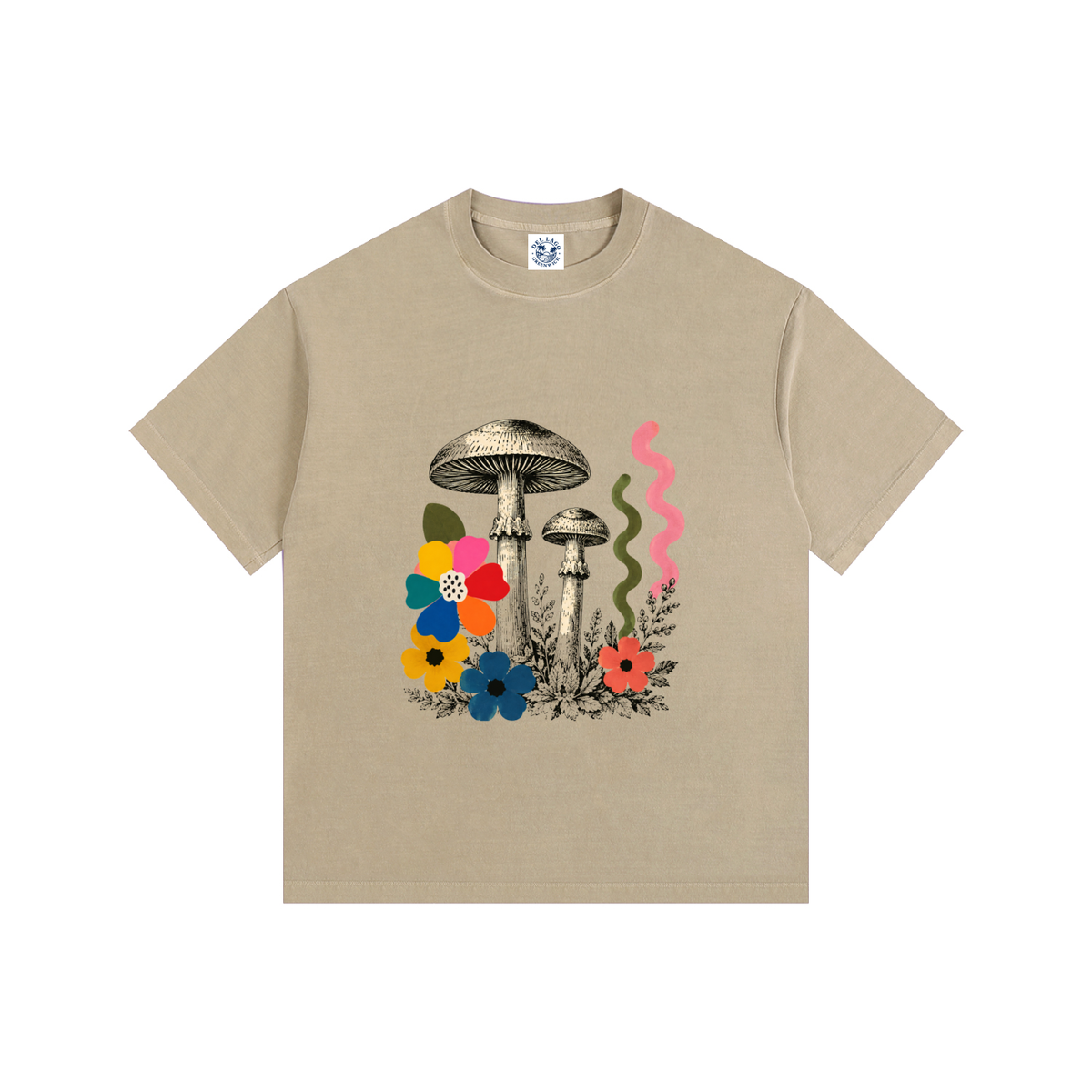 Oddly Mushroom Garden Tee