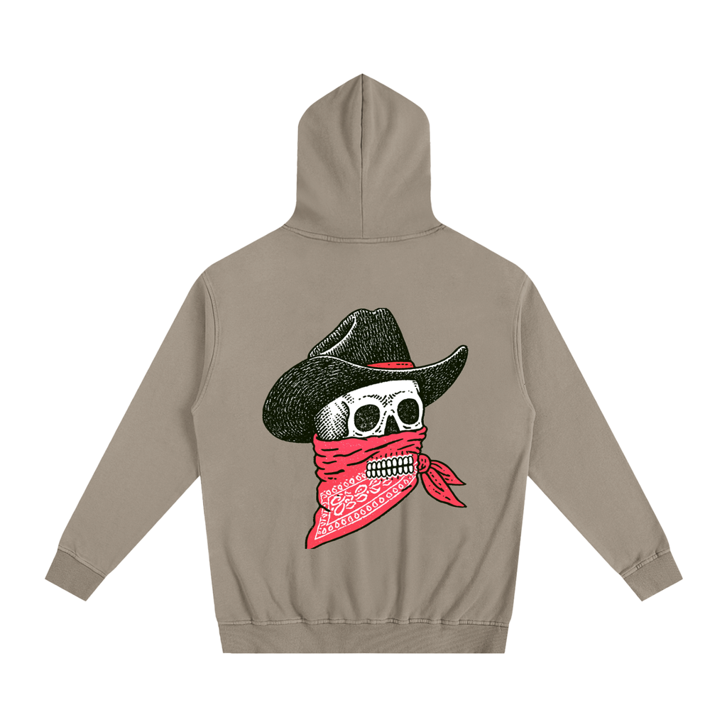 Outlaw Skull Graphic Hoodie