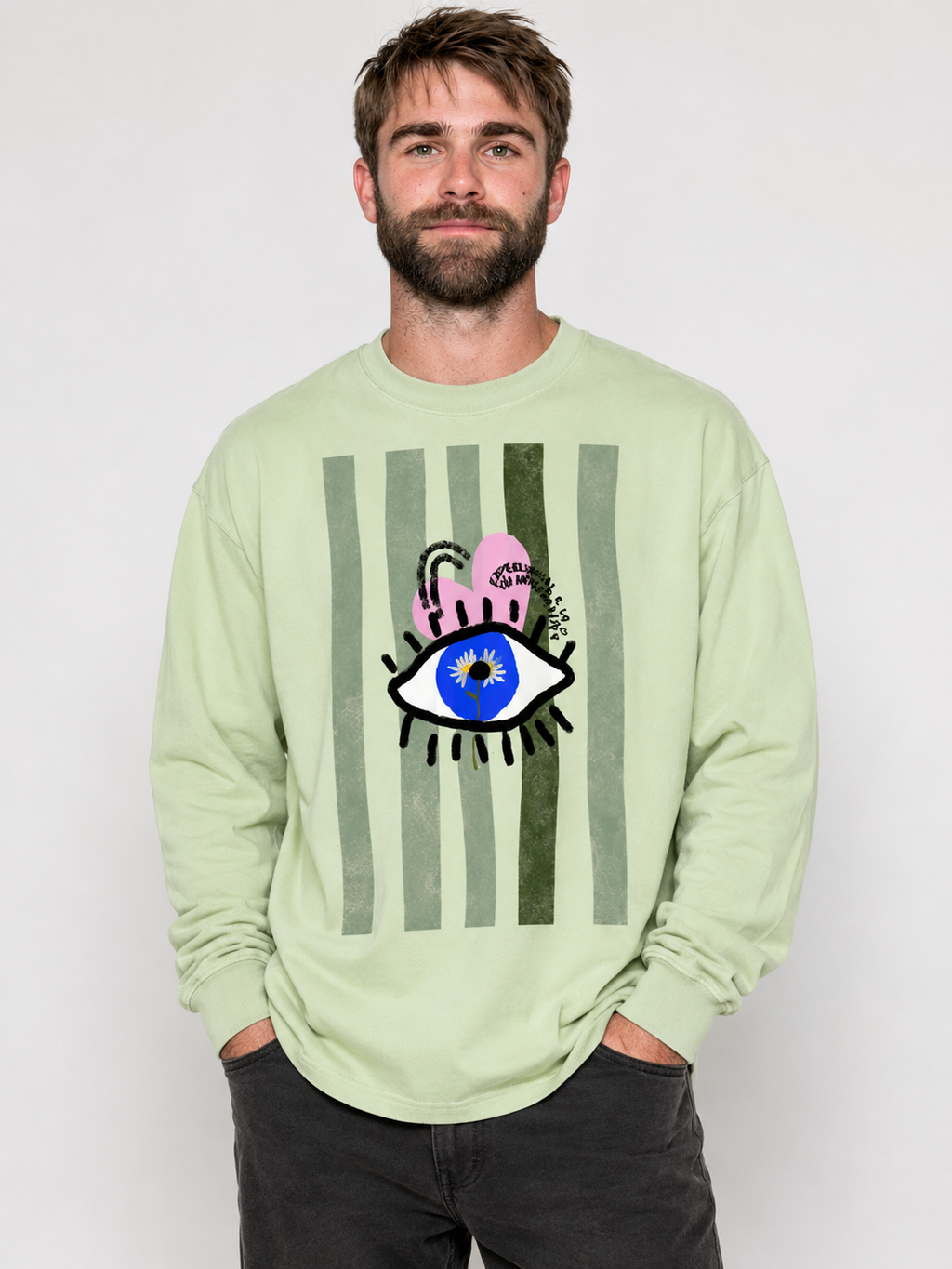 Graphic Eye Long Sleeve Tee