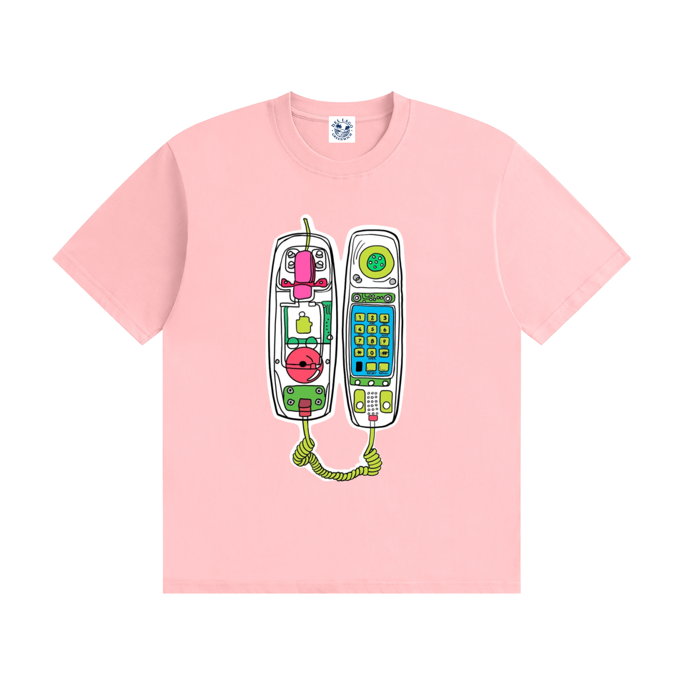 CALL ME — Retro Phone Graphic Tee