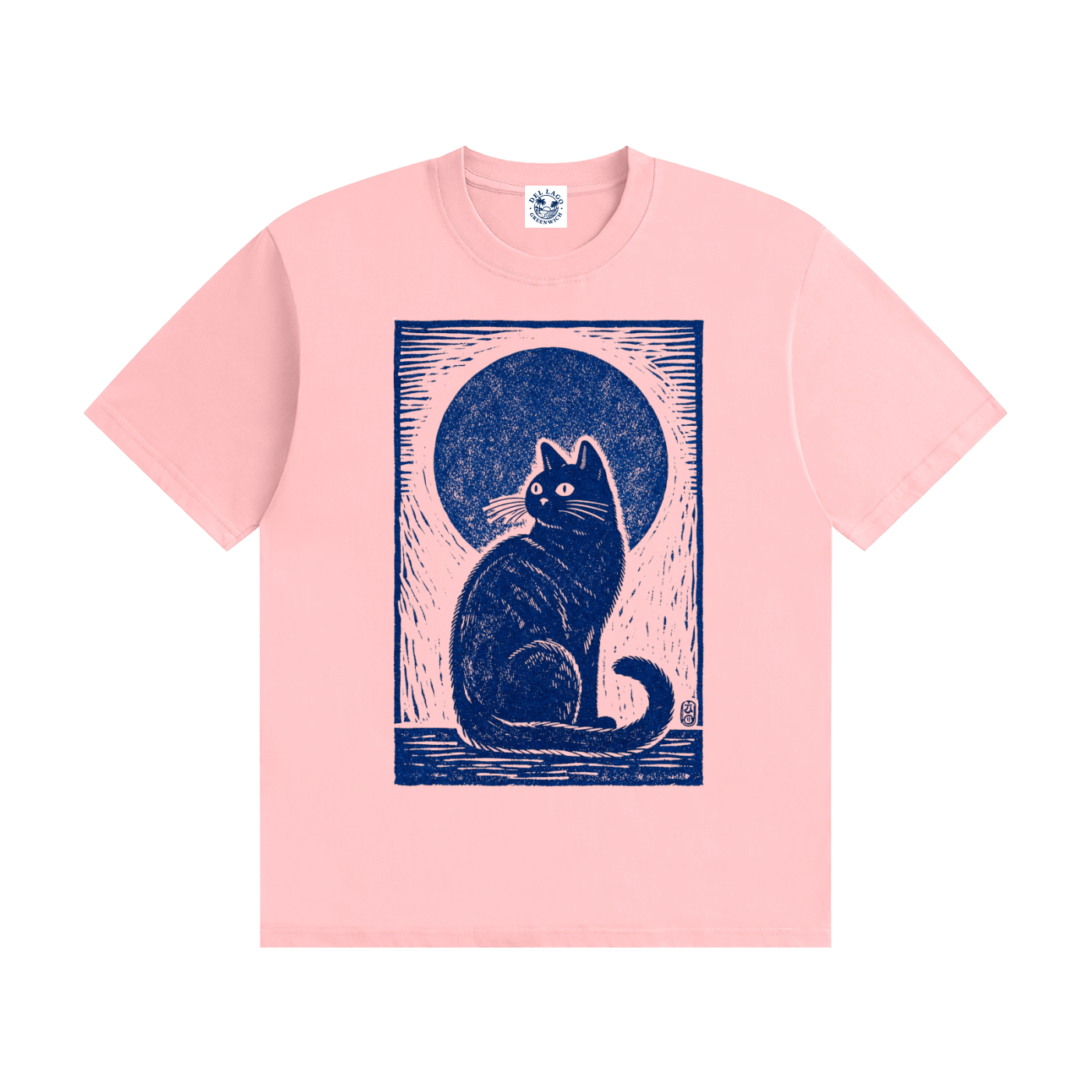Midnight Cat Graphic Tee