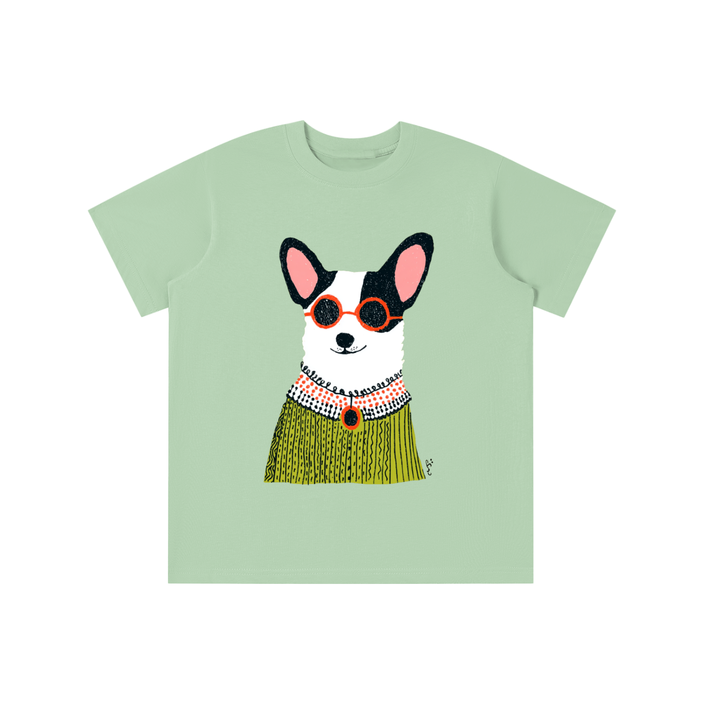 Cool Pup graphic t-shirt featuring illustrated dog artwork inspired by pet lovers and playful design.