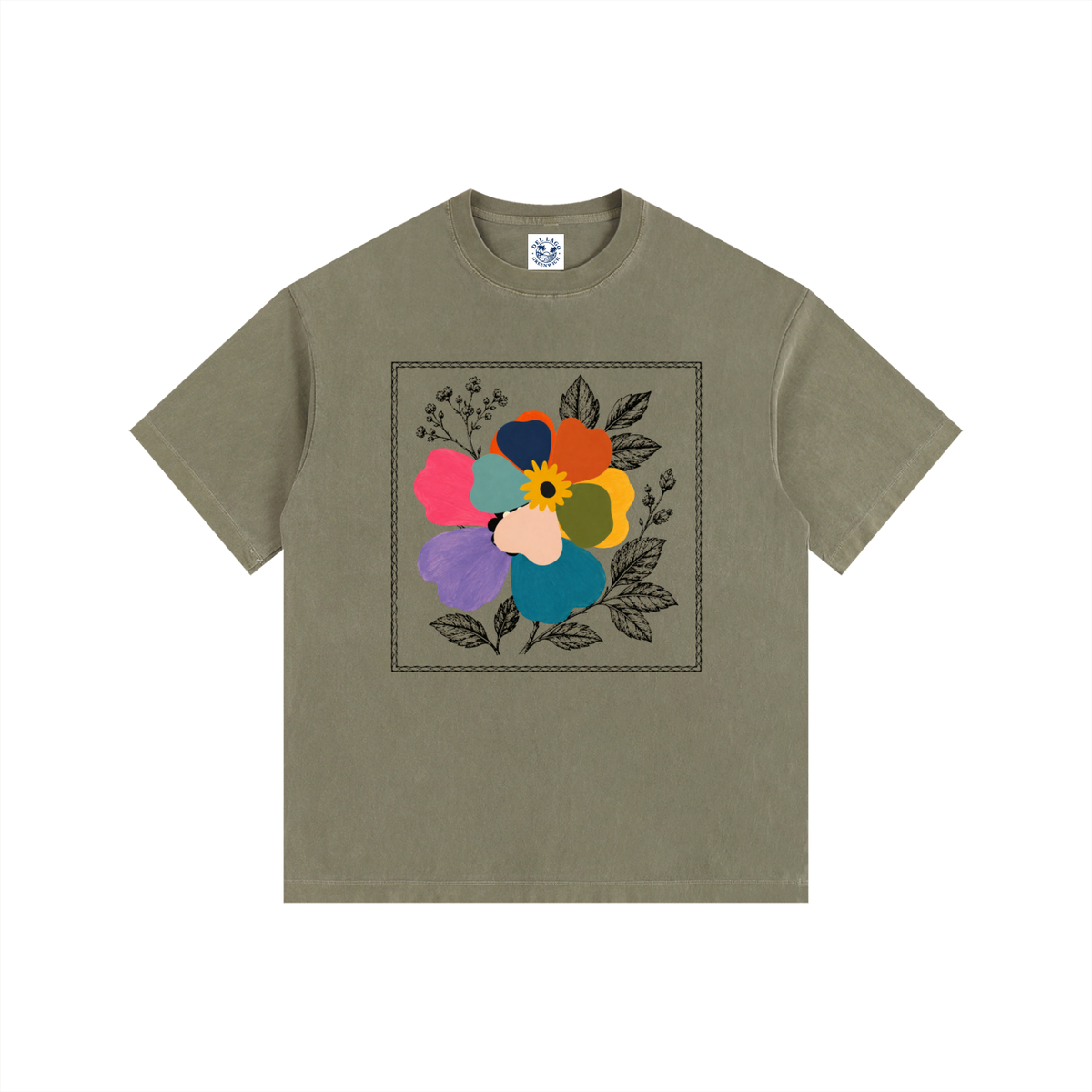 Oddly Pressed Flower Tee