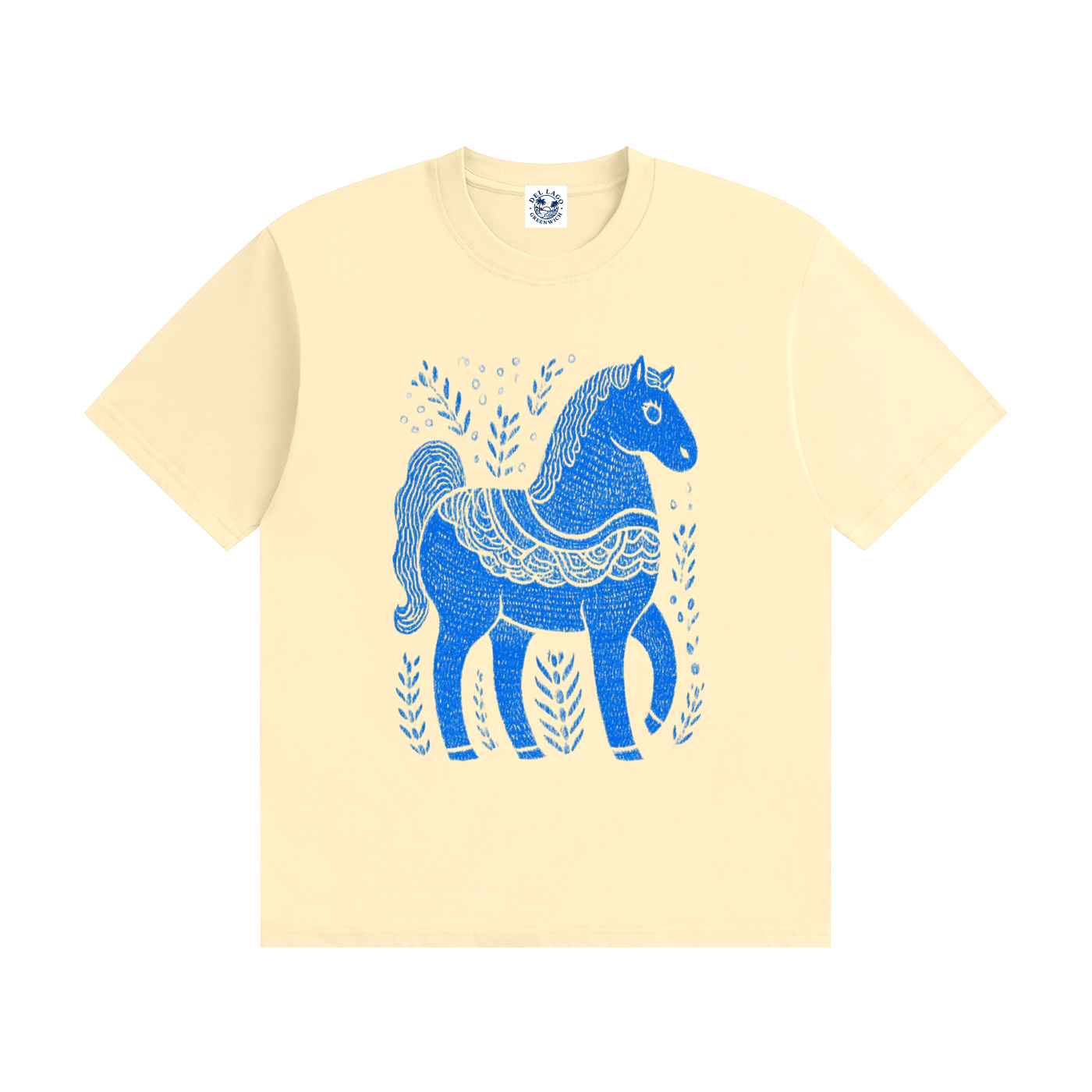 Blue Horse Graphic Tee
