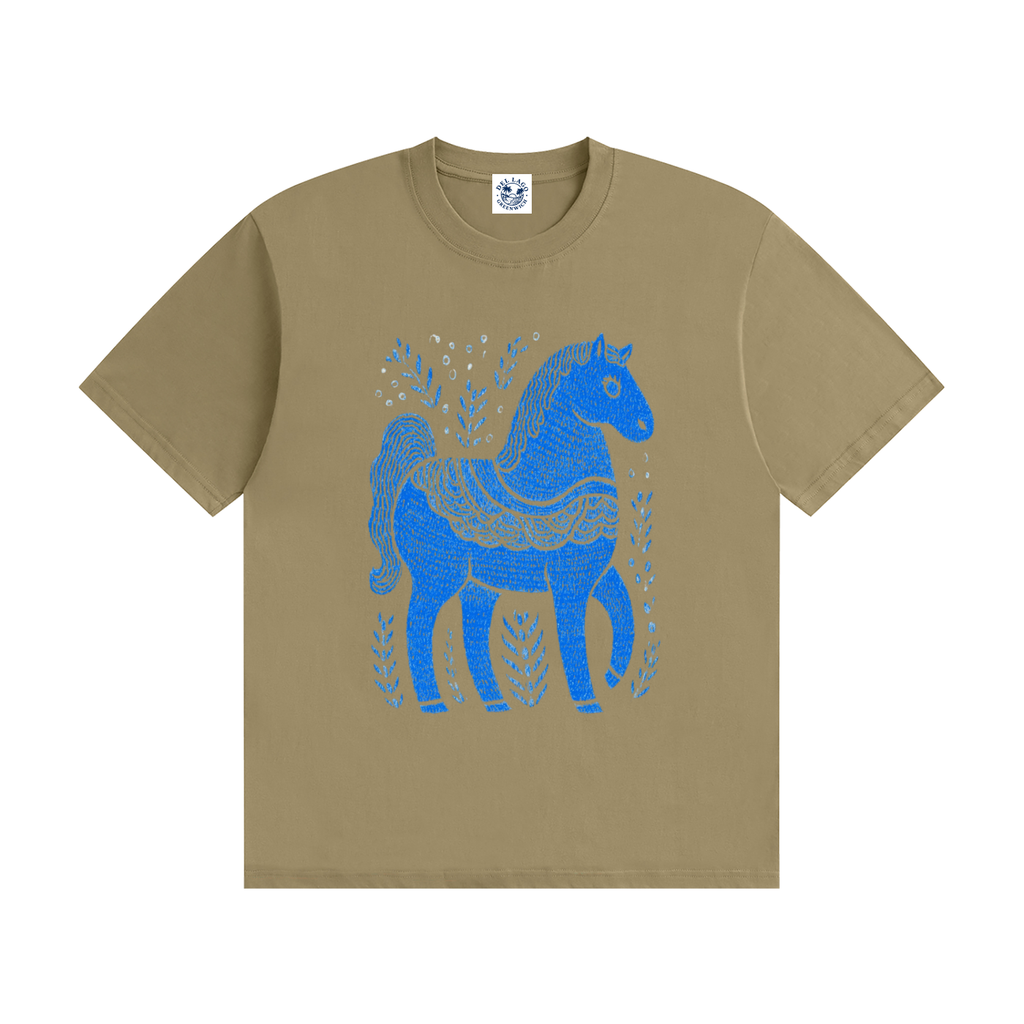 Blue Horse Graphic Tee