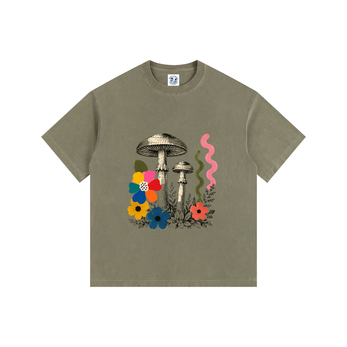 Oddly Mushroom Garden Tee