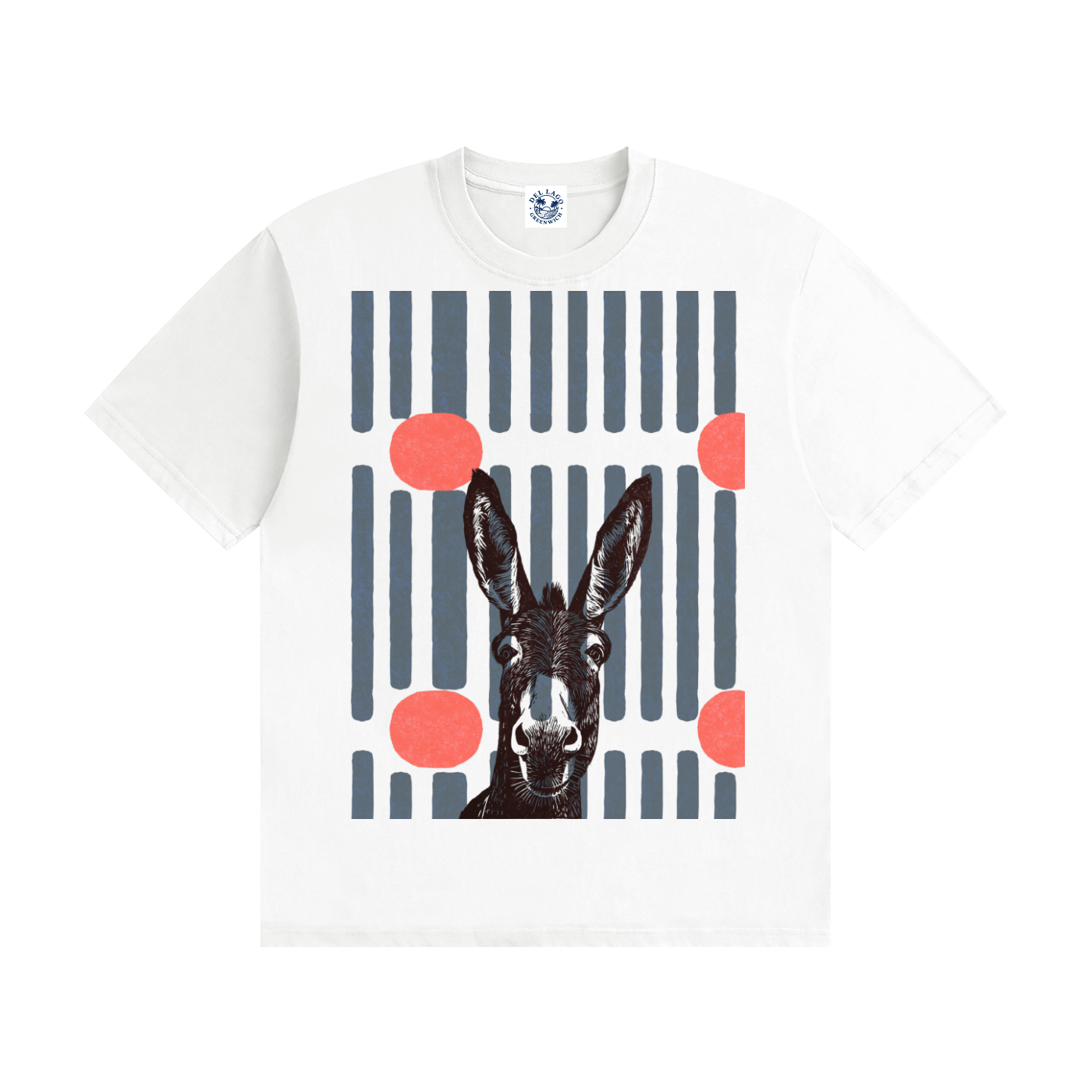 Donkey Grid Graphic Tee