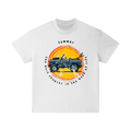 Summer Chapter Graphic Kids Tee featuring retro travel-inspired design