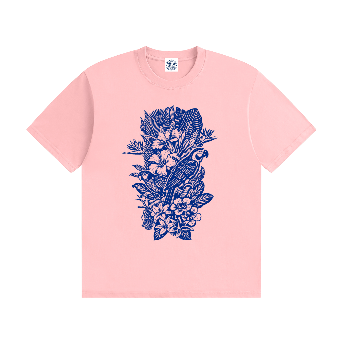 Tropical Bird Garden Graphic Tee