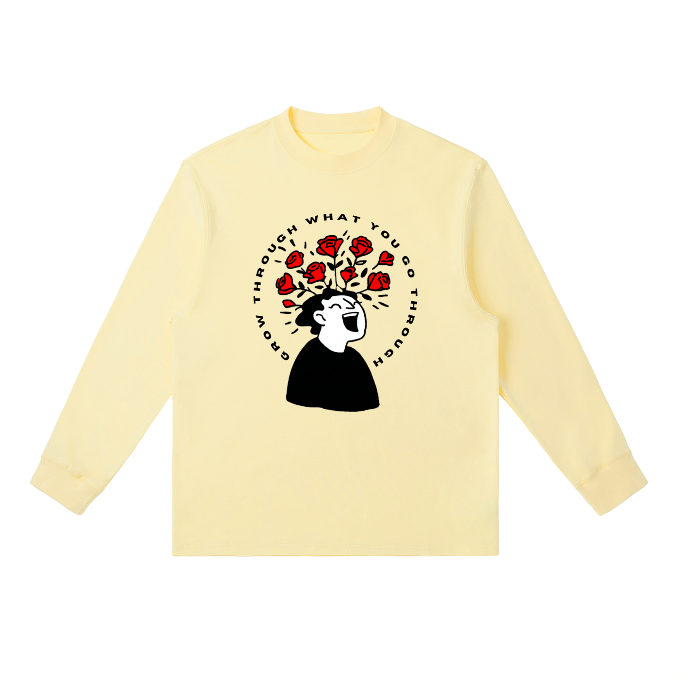 Grow Through Long Sleeve Tee
