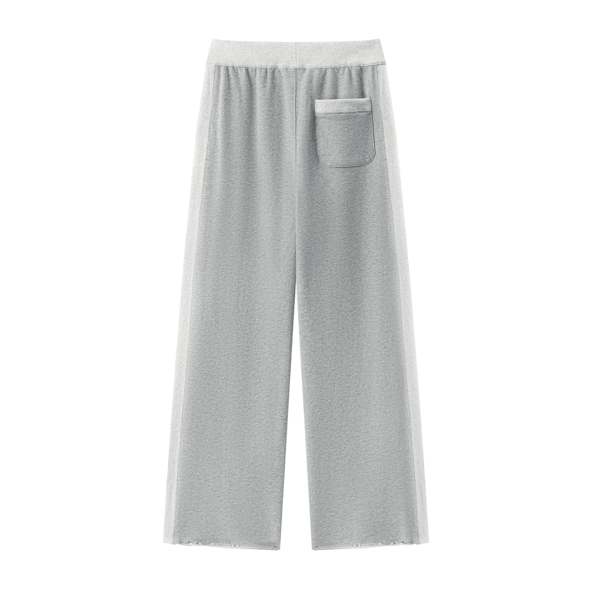 DLG Raw-Hem Wide-Leg Sweatpants