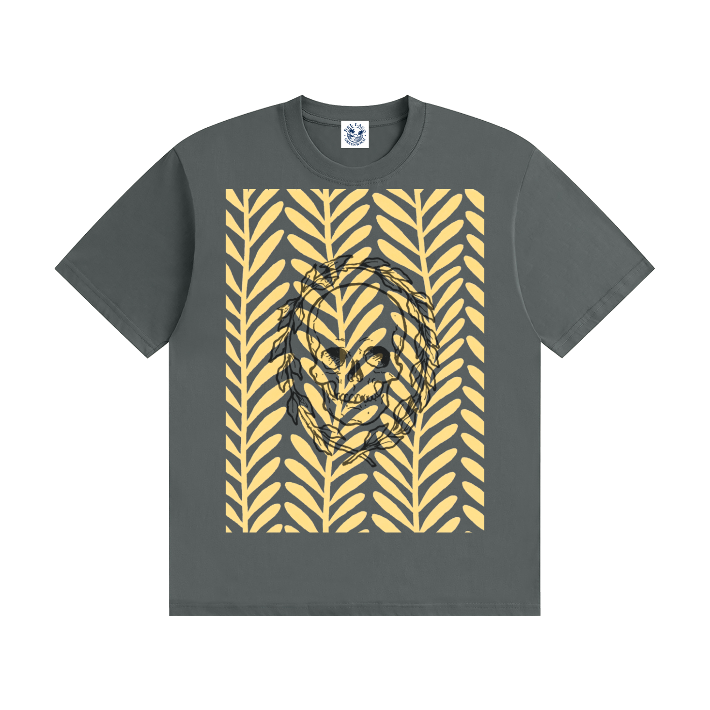 Laurel Skull Tee