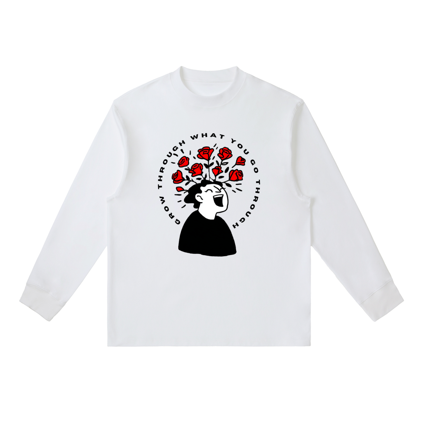 Grow Through Long Sleeve Tee
