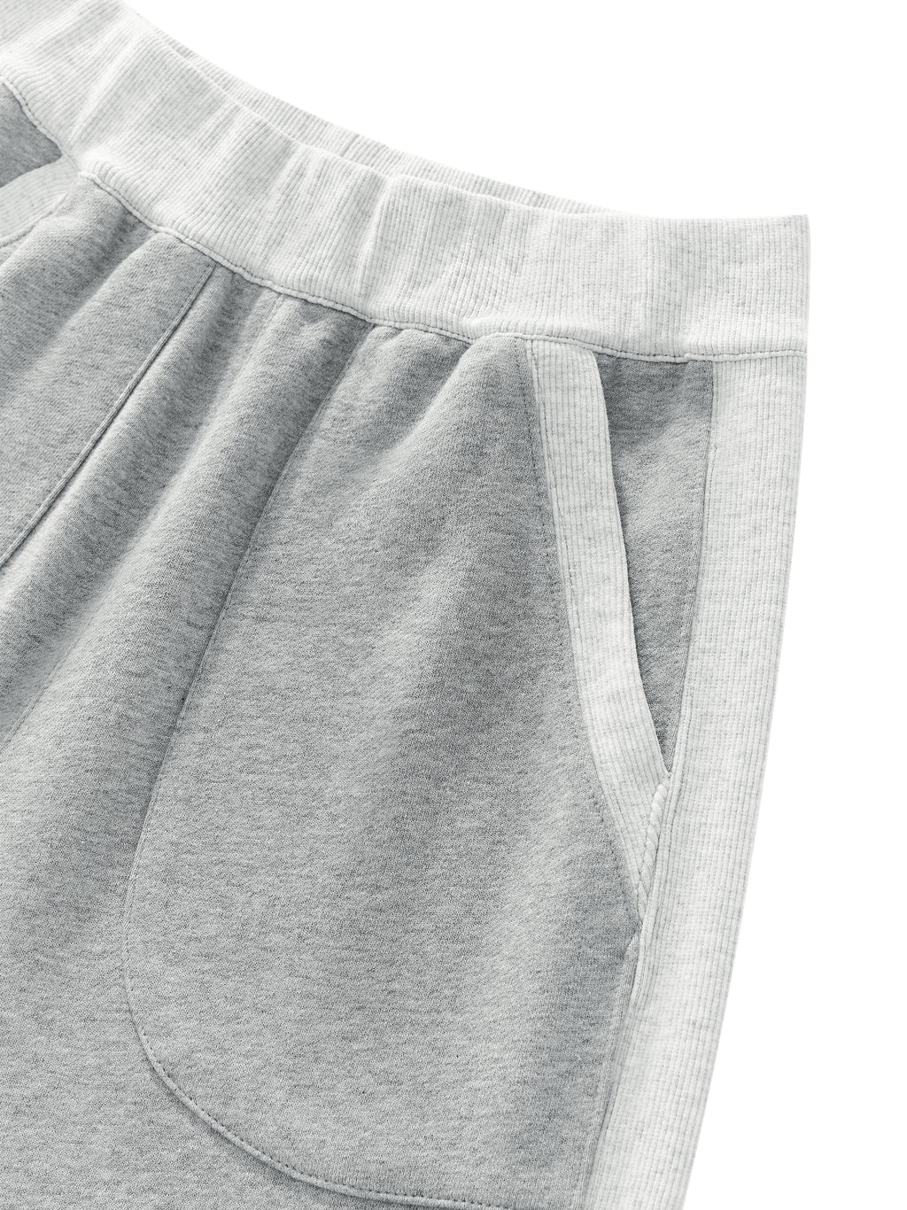 DLG Raw-Hem Wide-Leg Sweatpants