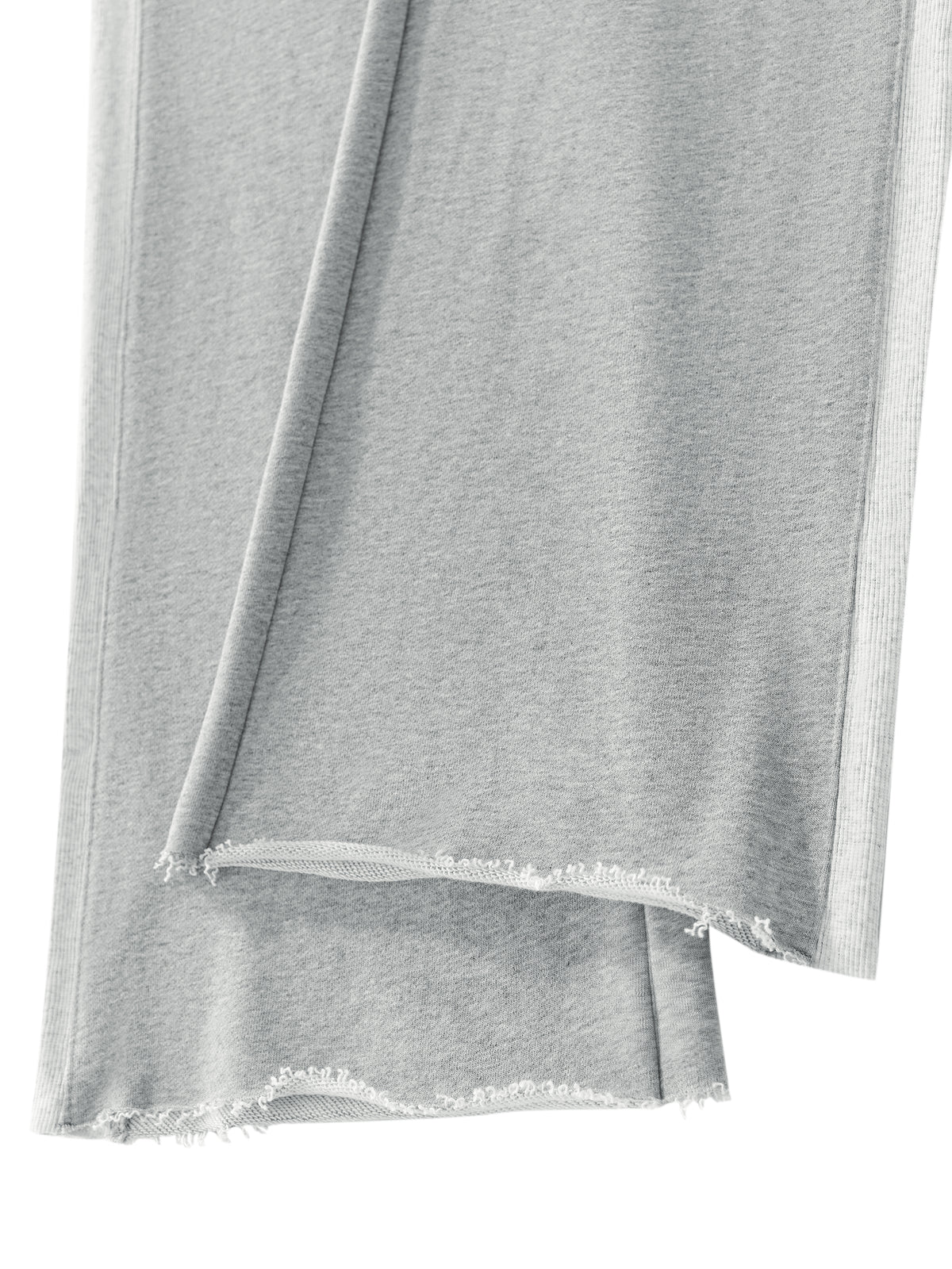 DLG Raw-Hem Wide-Leg Sweatpants